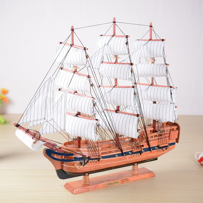 Wooden Vintage Sailing Ship