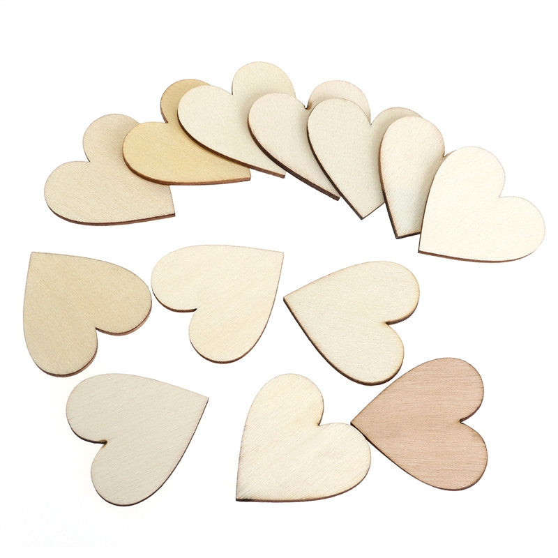 Heart Wood Slices