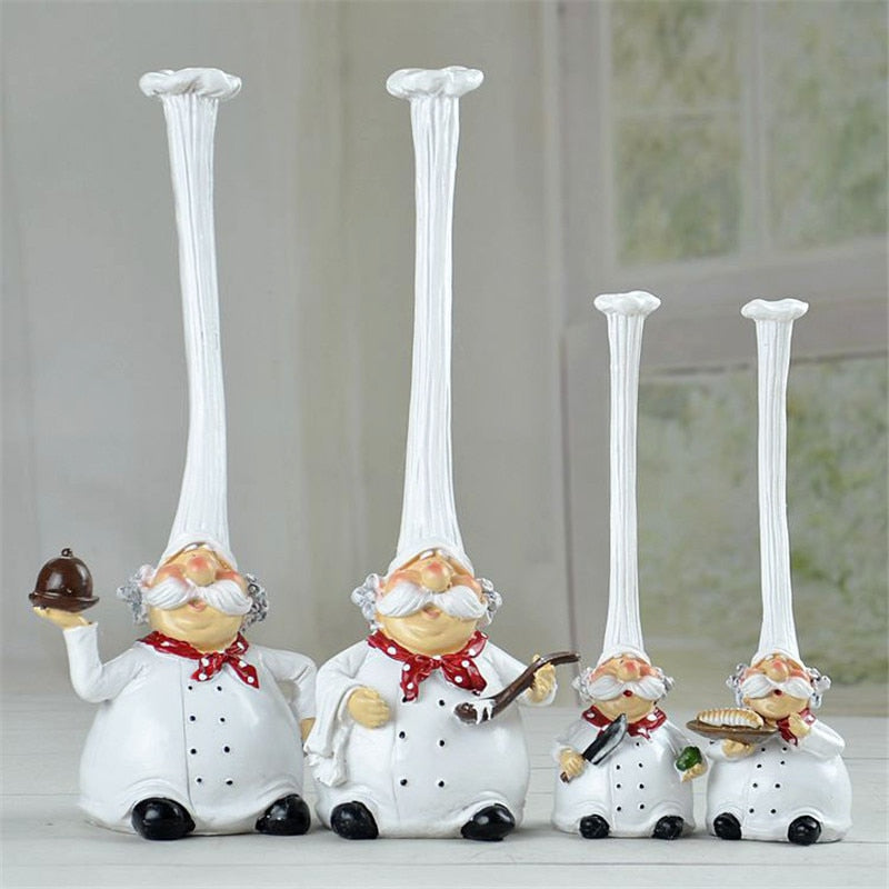 Chef Cartoon Figurines